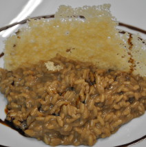 Risotto all’aceto balsamico tradizionale